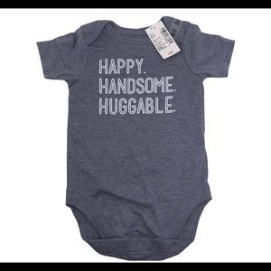 Children’s place 3-6m blue bodysuit oneZ